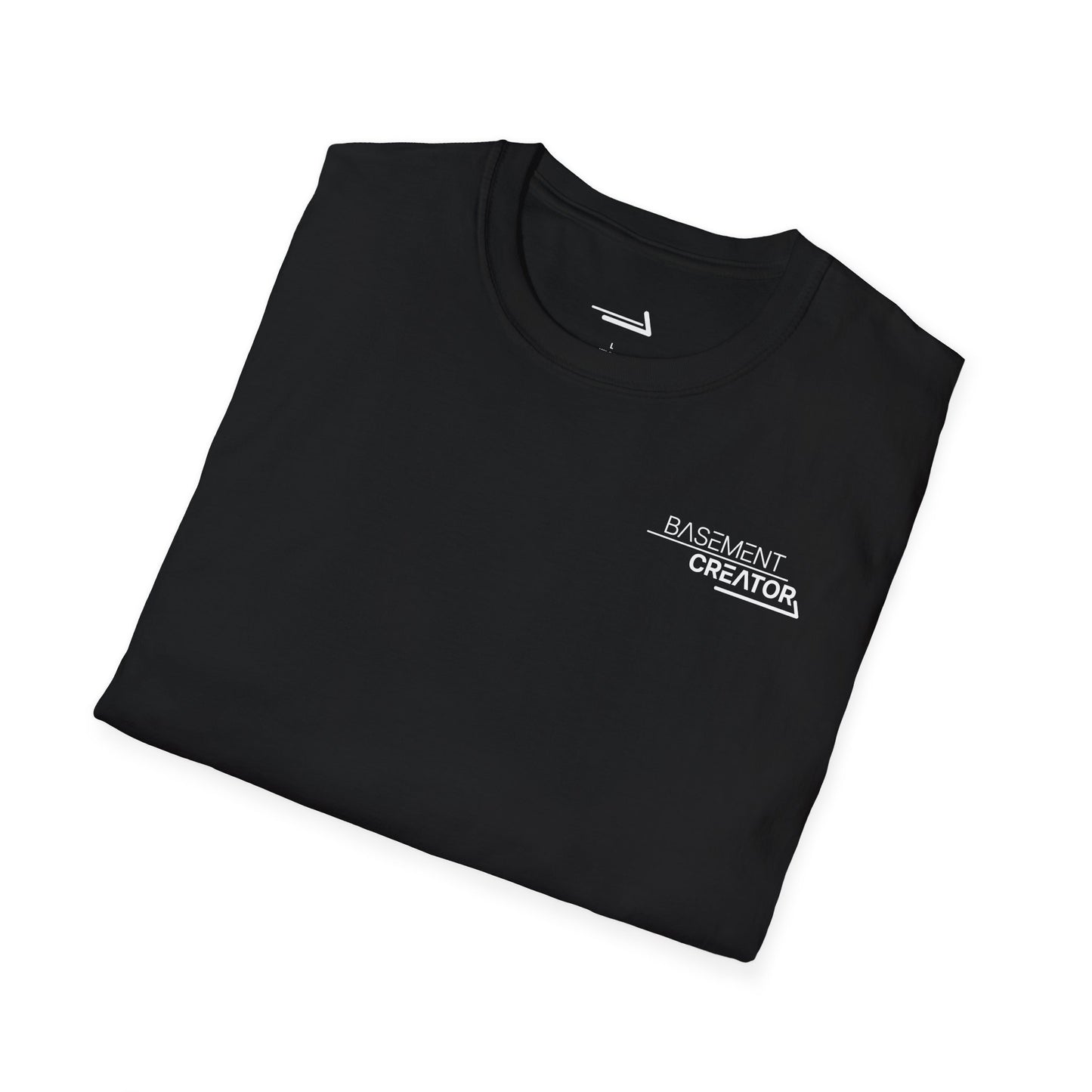 BasementCreator Backer Tee | Unisex Soft-Style Creator Shirt in Black or Purple