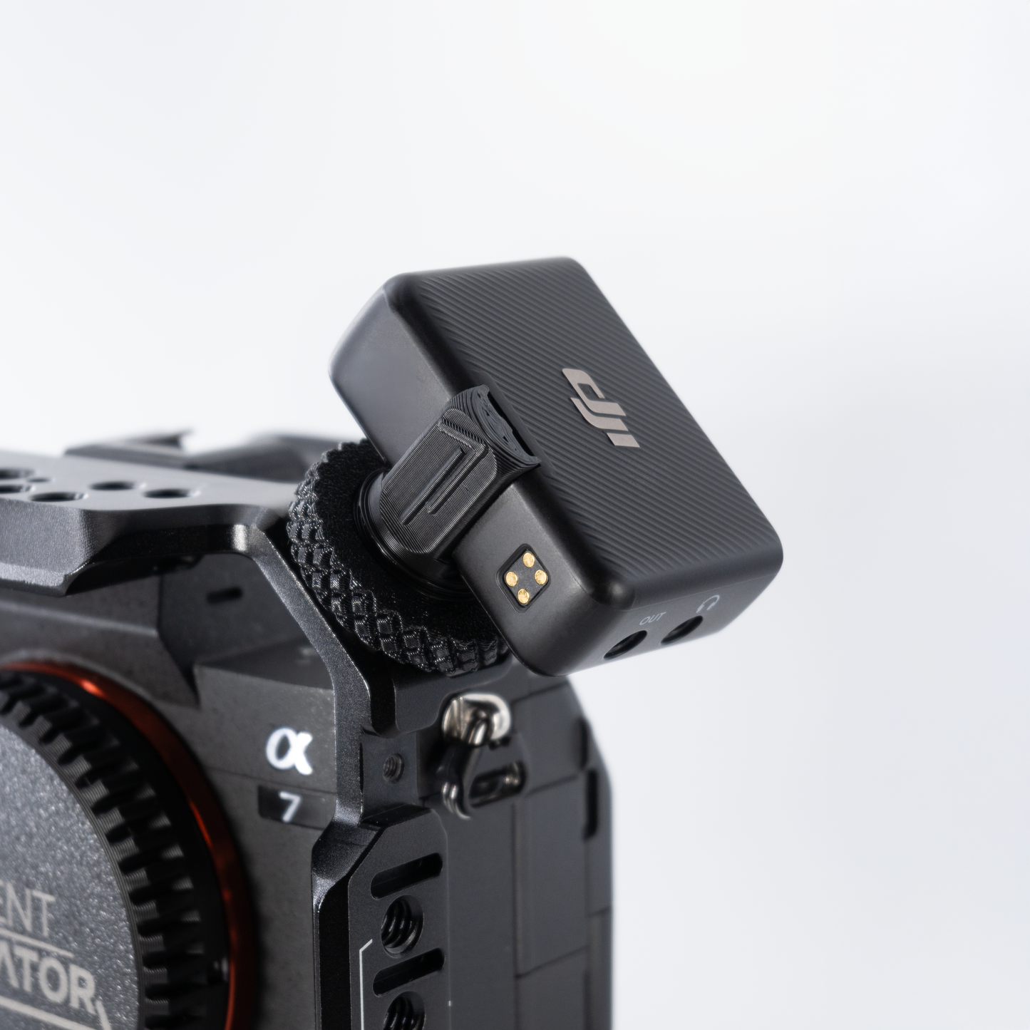 DJI Mic Adapter TightyMount Cold Shoe Screw Mount 3D Printed
