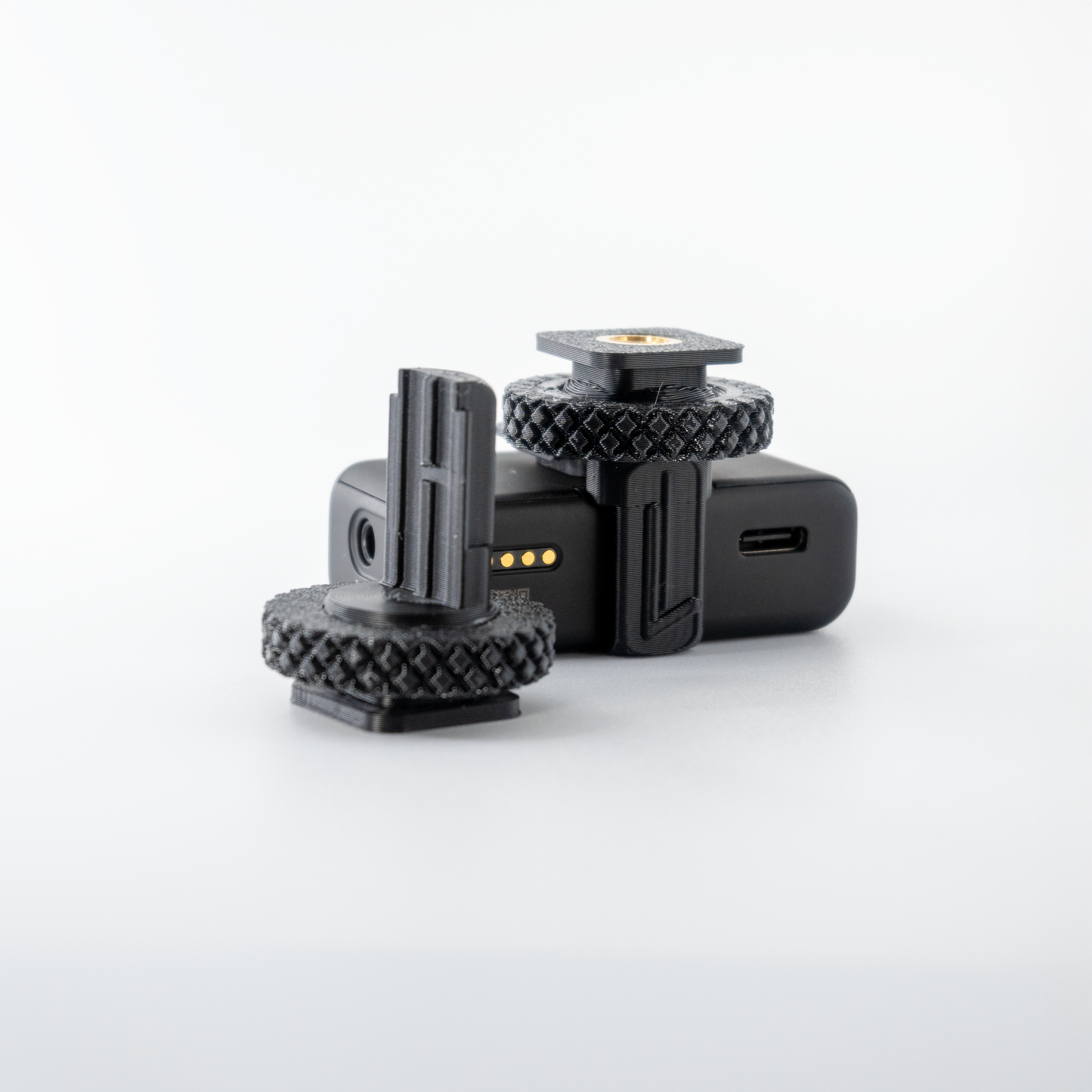 DJI Mic 2 Adapter TightyMount Cold Shoe Screw Mount, 3D Printed