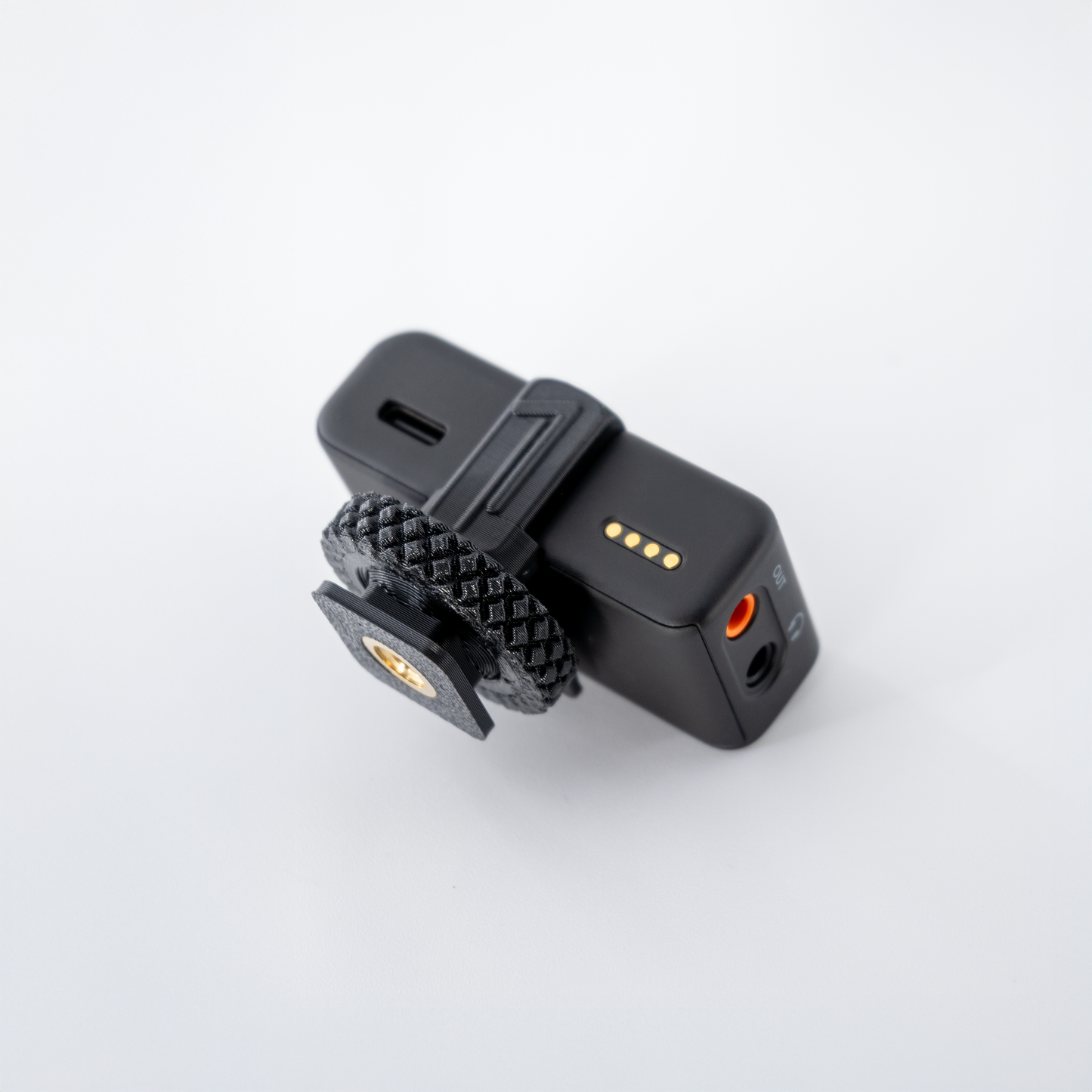 DJI Mic 2 Adapter TightyMount Cold Shoe Screw Mount, 3D Printed
