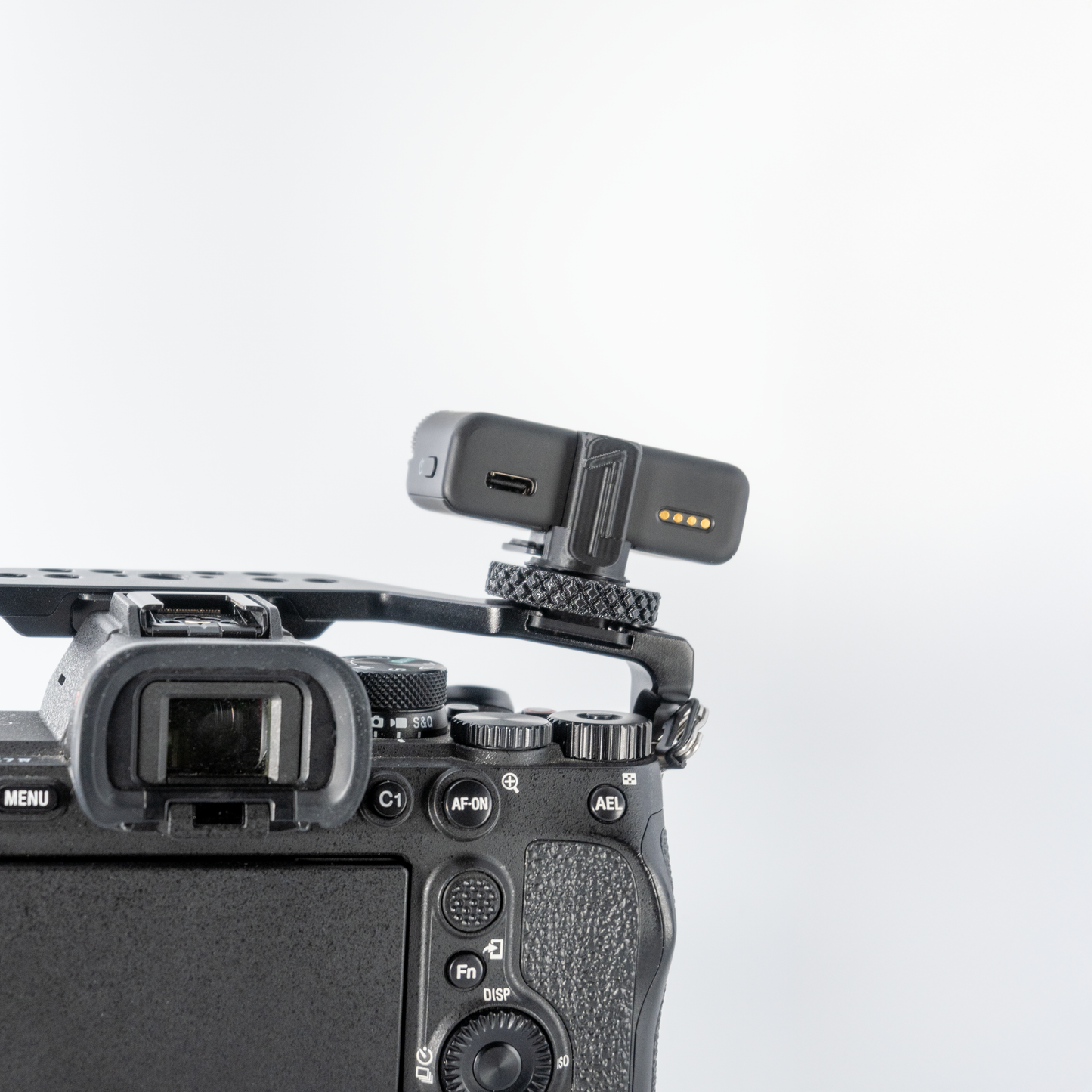 DJI Mic 2 Adapter TightyMount Cold Shoe Screw Mount, 3D Printed