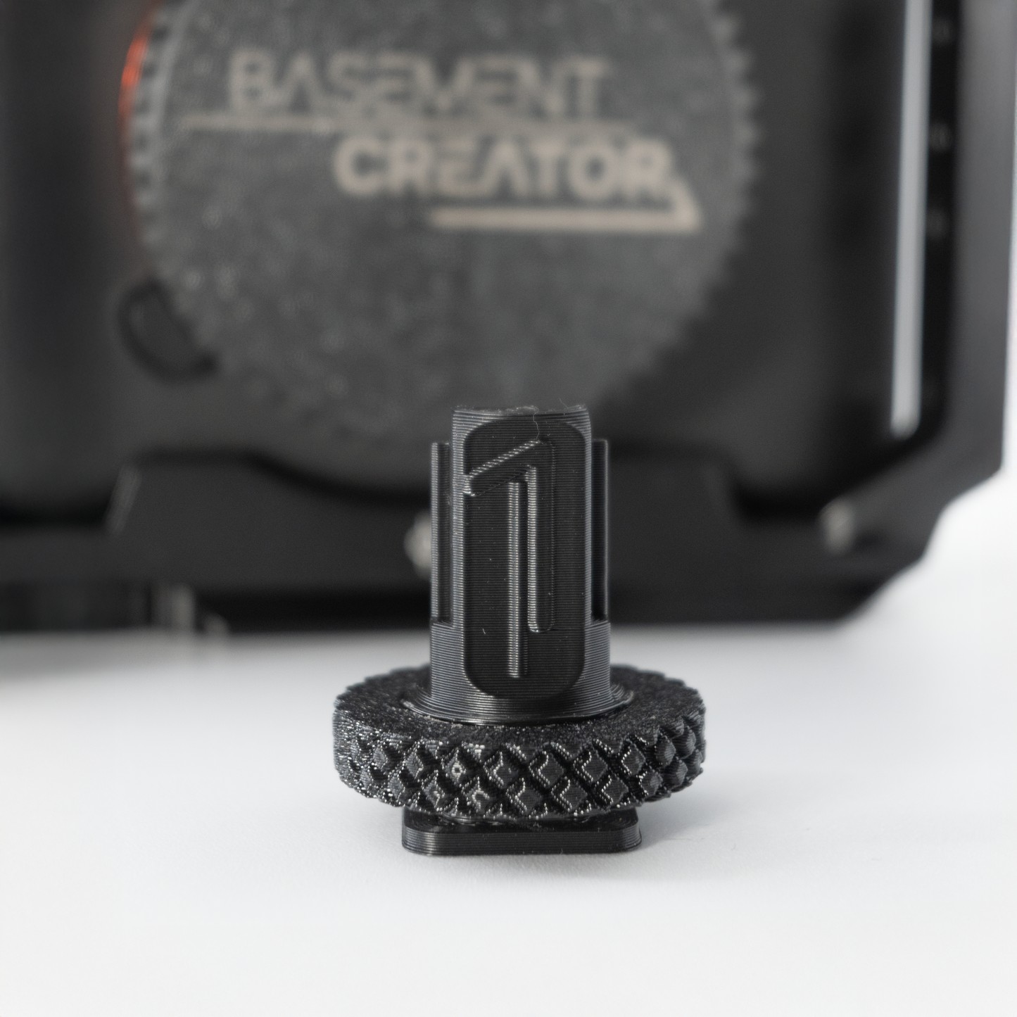 DJI Mic 2 Adapter TightyMount Cold Shoe Screw Mount, 3D Printed